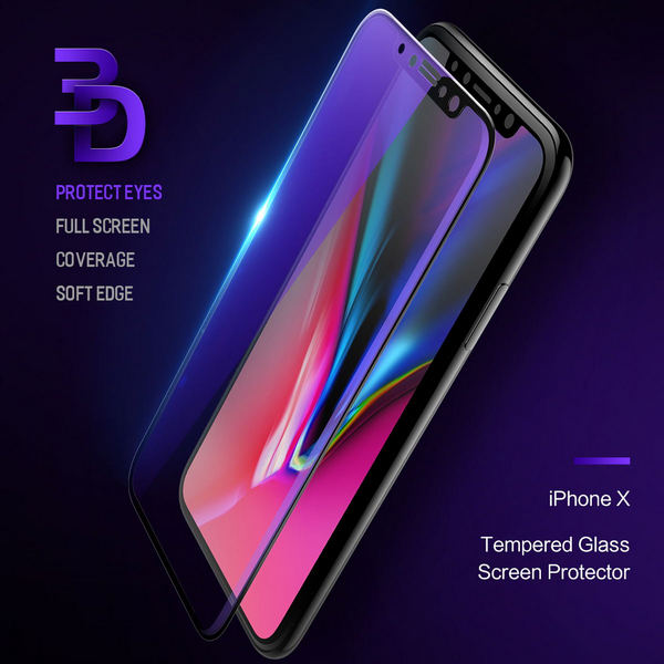 3D Curved Full cover Tempered Glass