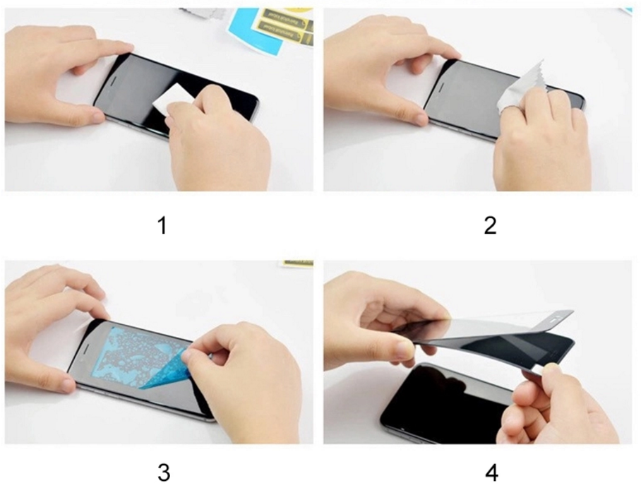 How to install different types of smartphone screen guards