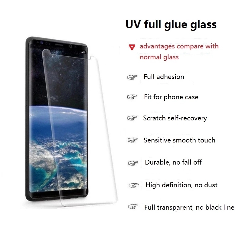 UV Tempered Glass Glue For All Mobile Phone 3D Curved Edge Full Cover Glass GlK1 