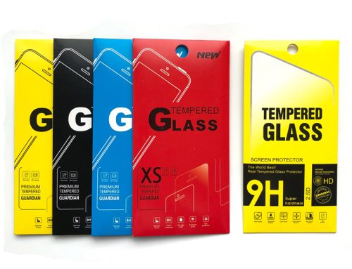 Factory supply 10 in 1 Customized Tempered Glass Screen Protector Packaging for Huawei for Samsung for Xiaomi