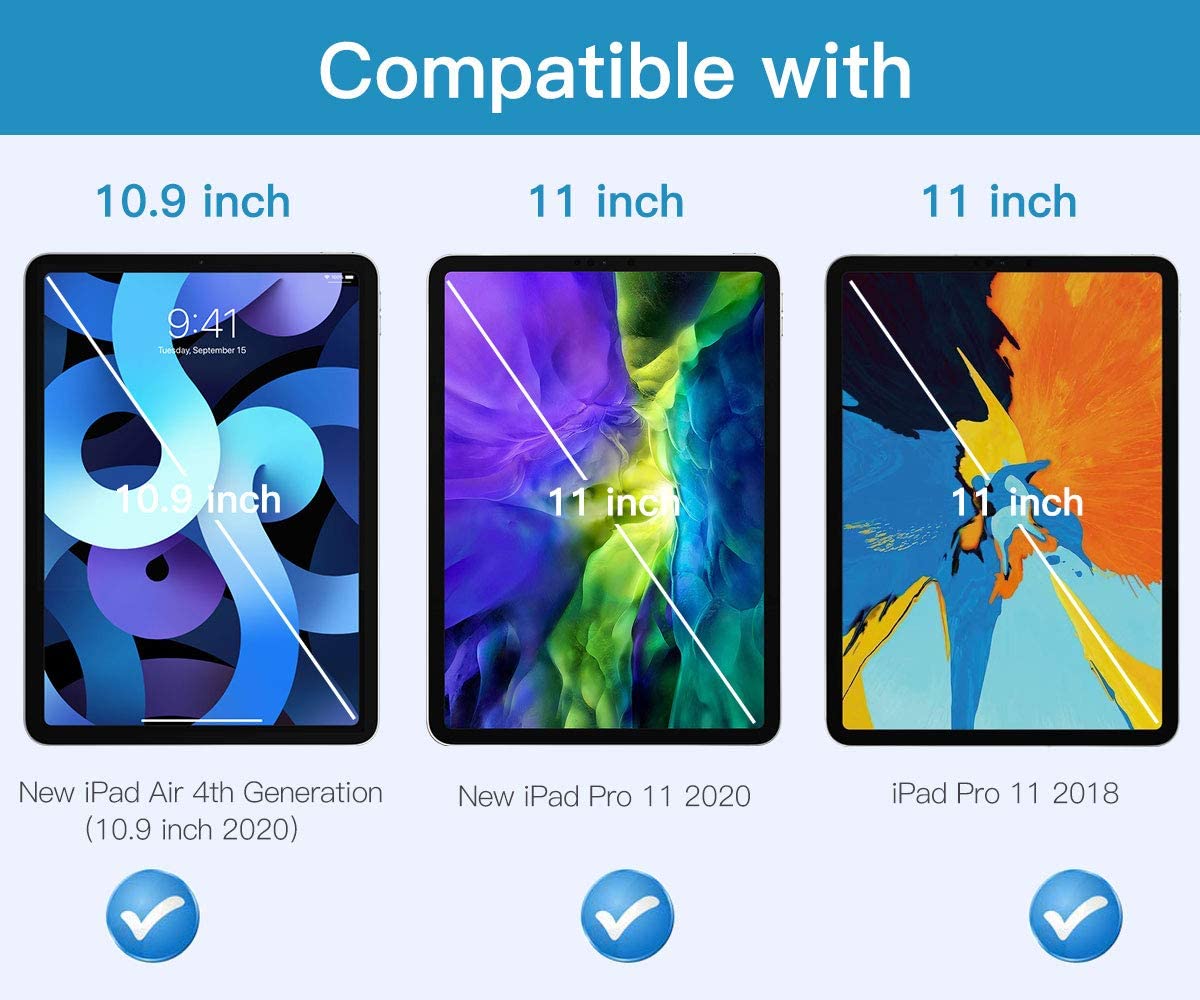 1/2/3 Pack Easy Install HD Clear Tempered Glass Screen Protector For