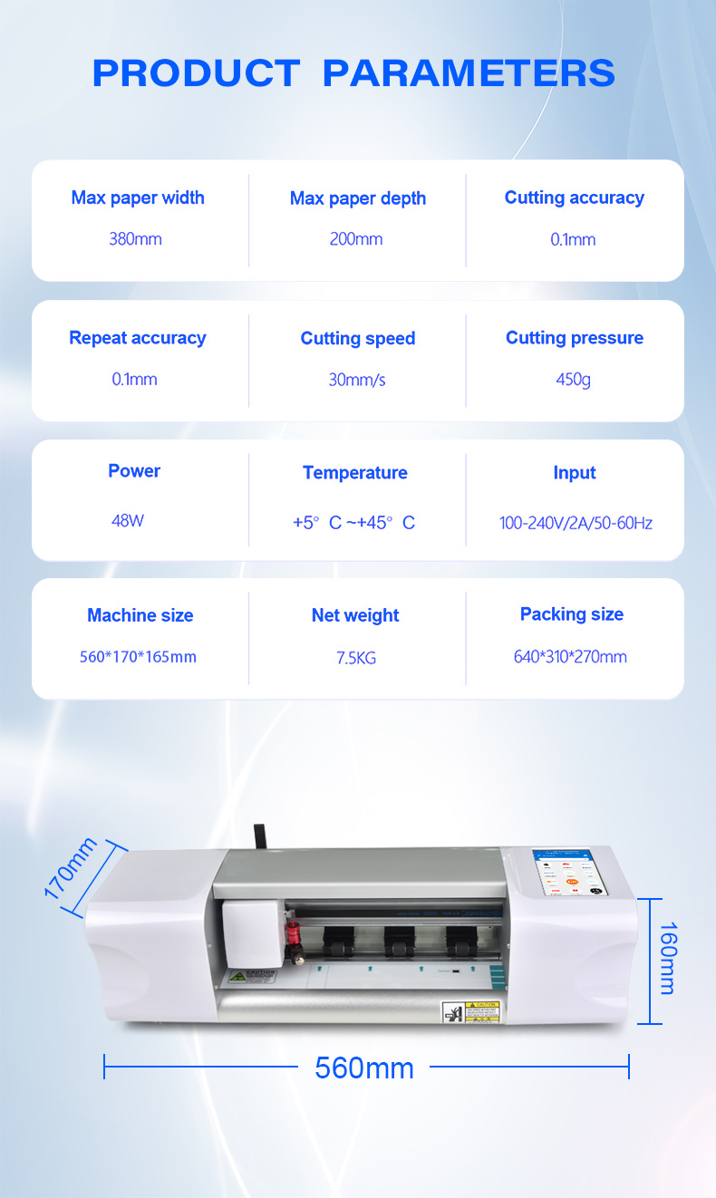 Intelligent TPU film cutter machine hydrogel auto cover cell mobile