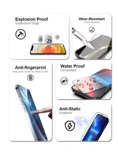 China Manufactured Best Privacy Screen Protector For iPhone 12 /13 Tempered Glass For iPhone 14