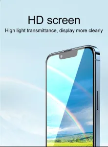 Hot Sale 9D Tempered Glass Protector For iPhone 14 Pro Max 9H Transparent Bubble Free Screen Protector