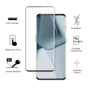 Wholesale UV Screen Glass Protector with Light and Glue for OnePlus 10 Pro 5G UV Tempered Screen Protector