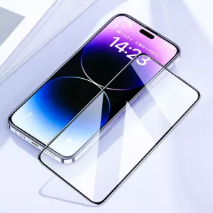 Hot Sale 9D Tempered Glass Protector For iPhone 14 Pro Max 9H Transparent Bubble Free Screen Protector