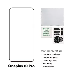 Wholesale UV Screen Glass Protector with Light and Glue for OnePlus 10 Pro 5G UV Tempered Screen Protector