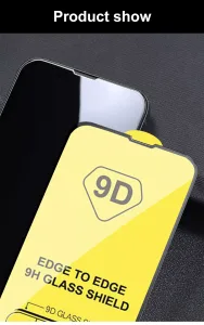 Hot Sale 9D Tempered Glass Protector For iPhone 14 Pro Max 9H Transparent Bubble Free Screen Protector