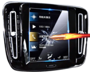 Wholesale Auto Interior Accessories For XC60 S90 V90 XC90 S60 XC40 Car Navigation Dashboard DVD Player Screen Protector Film