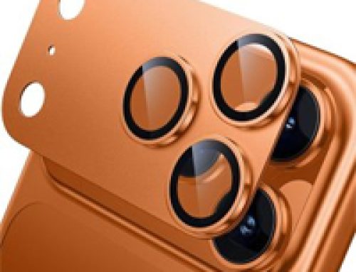MPG Cosmic Orange 3D Metal HD Lens Guard for iPhone 17 Series