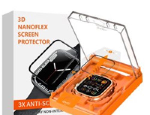 MPG HD Ceramic Screen Protector for Apple Watch – Dust-Free & Anti-Fall