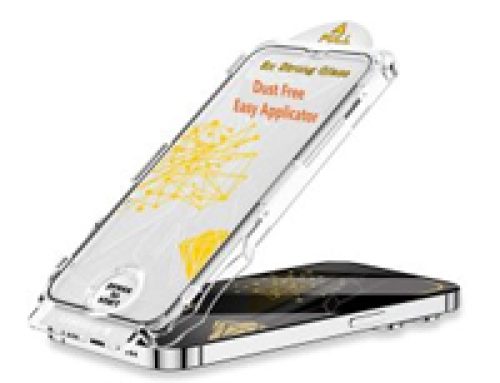 MPG HD Tempered Glass Screen Protector for iPhone 15 Pro Max – Easy Install Kit