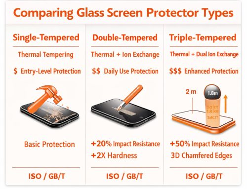 Core Differences Between Double-Tempered and Triple-Tempered Glass Screen Protectors