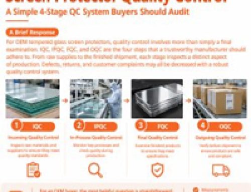 OEM Tempered Glass Screen Protector Quality Control